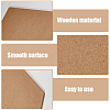 CRASPIRE 4Pcs 4 Sizes MDF Boards AJEW-CP0007-60A-6