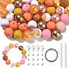 DIY Beaded Bracelet Pendant Decoration Making Kit DIY-CJC0007-03-1