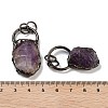 Natural Amethyst Big Pendants G-A221-06-3