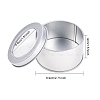 Round Iron Tin Cans CON-BC0005-22-2