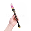 Dyed Natural Crystal Quartz Sun Magic Wand PW-WG10107-01-2