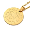 Constellation Pendant Necklaces NJEW-S422-04G-02-2