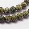 Natural Serpentine Beads Strands G-N0183-02-2mm-3