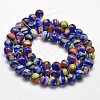 Round Millefiori Glass Beads Strands LK-P001-30-3