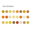 600G 24 Colors Glass Seed Beads SEED-JP0008-03-2mm-2