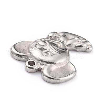 Non-Tarnish 304 Stainless Steel Pendants STAS-O145-38P-1