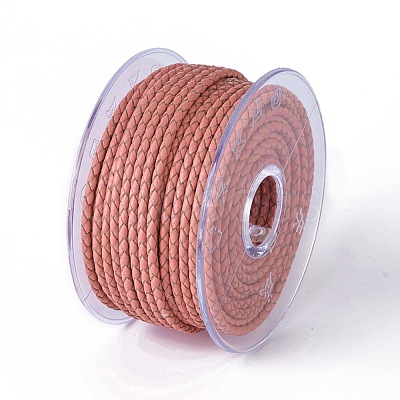 Braided Cowhide Cord WL-I004-3mm-D-06-1