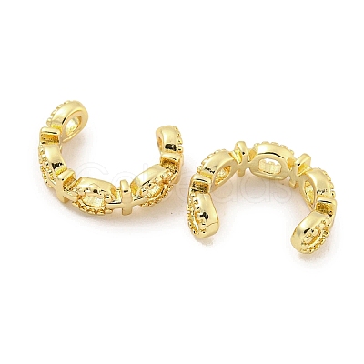 Female Symbol Rack Plating Brass Cuff Earrings for Women Men EJEW-Q803-01G-1