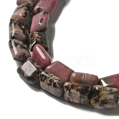 Natural Rhodonite Beads Strands G-G085-A16-01-1