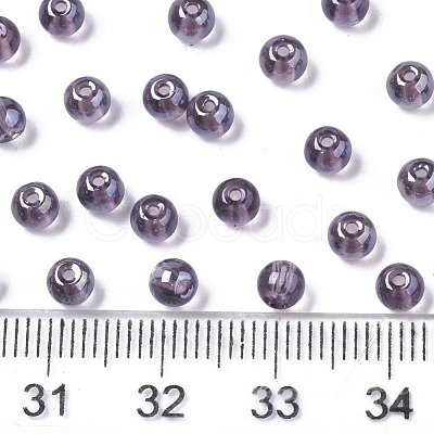 Transparent Glass Beads SEED-S040-08A-06-1