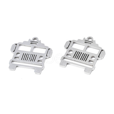 Non-Tarnish 201 Stainless Steel Pendants STAS-T044-267P-1