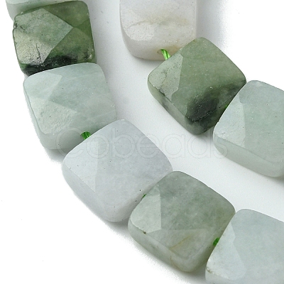 Natural Myanmar Jadeite Beads Strands G-A092-C01-02-1