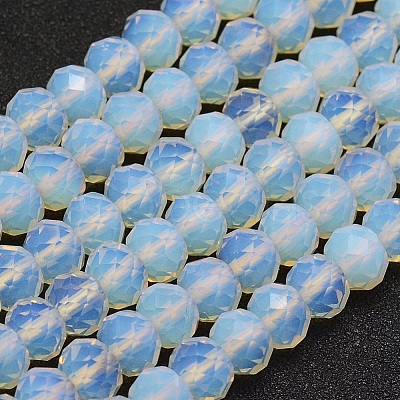 Opalite Beads Strands G-F509-52-5x8mm-1