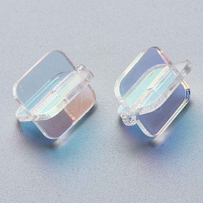 Transparent Acrylic Pendants KY-S163-195-1