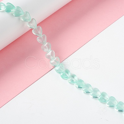 Transparent Glass Beads Strand GLAA-F112-01E-1