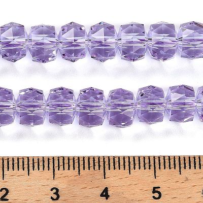 Transparent Glass Beads Strands EGLA-K071-01E-1