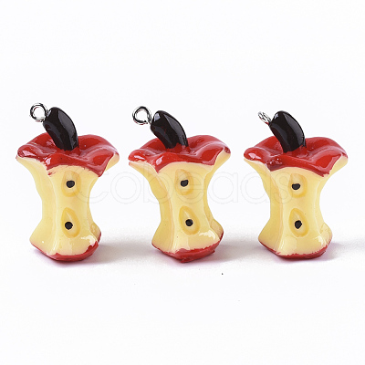 Resin Pendants X-RESI-N023-01-1