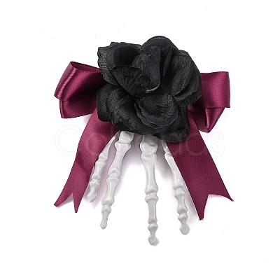 Halloween Party Hair Accessories AJEW-S088-07A-1