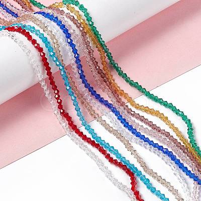 Imitation Austrian Crystal 5301 Bicone Beads GLAA-S026-3mm-M-1