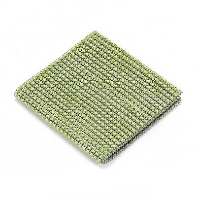 24 Rows Plastic Diamond Mesh Wrap Roll DIY-L049-05S-1