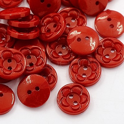 Acrylic Sewing Buttons for Clothes Design BUTT-E083-E-09-1