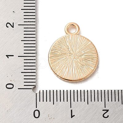 Alloy Enamel Pendants ENAM-E064-16KCG-01-1