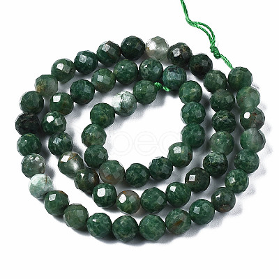 Natural Emerald Beads Strands X-G-T108-63-1