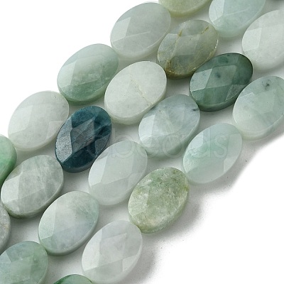 Natural Myanmar Jadeite Beads Strands G-A092-E01-01-1