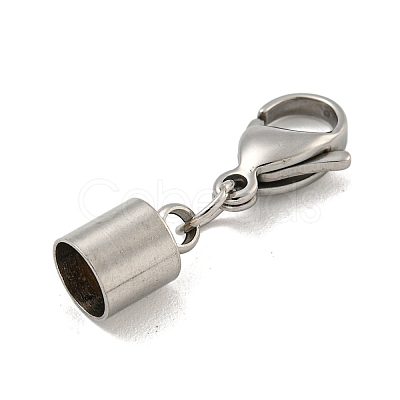 Tarnish Resistant 304 Stainless Steel Cord Ends STAS-K273-07B-P-1