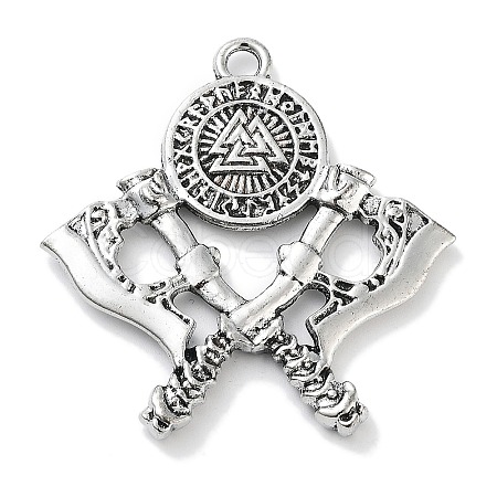 Tibetan Style Alloy Pendants PALLOY-S031-05-1