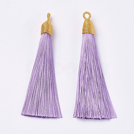 Polyester Tassel Big Pendants Decoration FIND-I007-A12-1