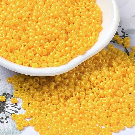 Baking Paint Glass Seed Beads SEED-P006-03A-04-1