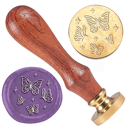 Wax Seal Stamp Set AJEW-WH0208-1076-1