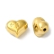 304 Stainless Steel Beads, Heart with Star, Golden, 10x12x7mm, Hole: 1.6mm