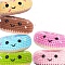 Animal Display Decoration DIY Knitting Kits for Beginners, including Doll Eye, Crochet Hook, Stitch Marker, Yarn, Instruction, Donut, 10cm