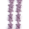 Synthetic Coral Dyed Carved Beads Strands, Starfish, Plum, 10~11x10x5.5mm, Hole: 0.8mm, about 31pcs/strand, 10.04''(25.5cm)