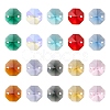 100Pcs 10 Colors Electroplate Glass Links Connectors EGLA-LS0001-07-2