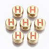 Alloy Enamel Beads X-ENAM-S122-029H-RS-1