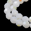 Imitation Jade Glass Beads Strands EGLA-A035-J8mm-L05-3