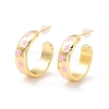 Real 18K Gold Plated Brass Stud Earrings for Women EJEW-I684-08G-04-RS-1