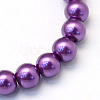 Baking Painted Glass Pearl Bead Strands HY-Q003-5mm-37-2