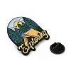 Outdoor Camping Theme Enamel Pins JEWB-F030-01-3