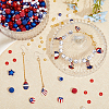 SUPERFINDINGS DIY Independence Day Jewelry Making Kit DIY-FH0005-49-5