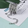 304 Stainless Steel Paperclip Chains CHS-YS0001-01P-7