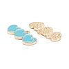 Alloy Enamel Pendants ENAM-O048-01KCG-C-2