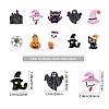 SUNNYCLUE 20Pcs 10 Style Halloween Theme Opaque Resin Cabochons RESI-SC0001-63-2