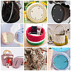   3Pcs 3 Style Imitation Leather Bag Bottom DIY-PH0006-75A-3