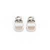 ABS Plastic Imitation Pearl Charms KK-N242-017-2