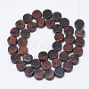 Natural Mahogany Obsidian Beads Strands G-T122-03L-2