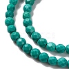 Natural Howlite Beads Strands G-C025-02B-08-4